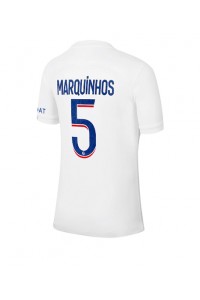Fotbalové Dres Paris Saint-Germain Marquinhos #5 Třetí Oblečení 2022-23 Krátký Rukáv